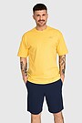 Oversized short sleeve T-shirt 2 | YELLOW | Audimas