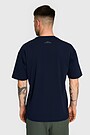 Oversized short sleeve T-shirt 4 | BLUE | Audimas