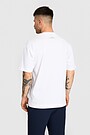Oversized short sleeve T-shirt 4 | WHITE | Audimas