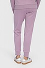 Soft tapered fit cotton sweatpants 3 | PINK | Audimas