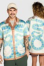 Printed oversized shirt 1 | Cream | Audimas