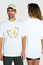 Short sleeves cotton T-shirt SUMMER OF MOVEMENT 90X90 1 | WHITE | Audimas