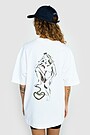 Short sleeves cotton T-shirt EGLĖ AND THE GRASS SNAKE 4 | WHITE | Audimas