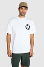 Short sleeves cotton T-shirt NATURE'S CONNECTION 3 | WHITE | Audimas