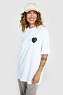 Short sleeves cotton T-shirt  QUEEN OF THE GRASS SNAKES 2 | WHITE | Audimas