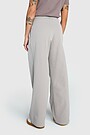 High waisted wide leg pants 3 | Cream | Audimas