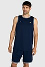 Loose fit tank top 2 | BLUE | Audimas