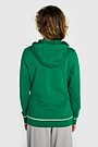 National collection cotton full-zip hoodie 3 | GREEN | Audimas