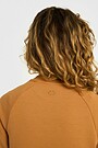 Textured dress with Viscose 5 | BROWN | Audimas