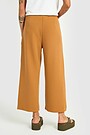 Textured culottes with viscose 3 | BROWN | Audimas