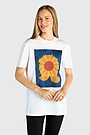 Short sleeves cotton T-shirt Together with Ukraine 1 | WHITE | Audimas