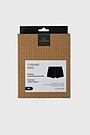 Seamless cotton boxers 5 | BLACK | Audimas