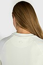 Textured dress with viscose 4 | WHITE | Audimas
