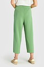 Textured culottes with viscose 4 | GREEN | Audimas