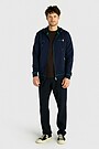 National collection cotton full-zip hoodie 4 | BLUE | Audimas