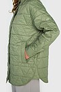Light jacket with 3M Thinsulate thermal insulation 3 | GREEN | Audimas