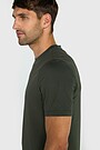 Short sleeve cotton T-shirt 3 | GREEN | Audimas