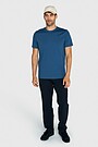 Short sleeve cotton T-shirt 4 | BLUE | Audimas