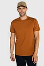 Short sleeve cotton T-shirt 1 | ORANGE | Audimas