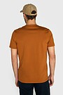 Short sleeve cotton T-shirt 2 | ORANGE | Audimas