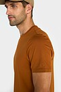 Short sleeve cotton T-shirt 3 | ORANGE | Audimas