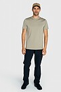 Short sleeve cotton T-shirt 4 | GREY | Audimas