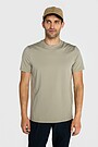 Short sleeve cotton T-shirt 1 | GREY | Audimas