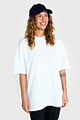 Oversized short sleeve T-shirt 3 | WHITE | Audimas