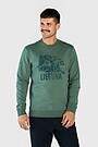 National collection sweatshirt LIETUVA 1 | GREEN | Audimas