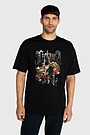 Short sleeves cotton T-shirt Nation of Champions 3 | BLACK | Audimas