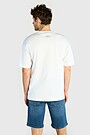 Short sleeves cotton T-shirt Code of culture 3 | WHITE | Audimas