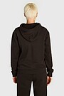 Soft full-zip cotton hoodie 2 | BROWN | Audimas