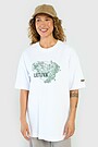 Oversized short sleeve T-shirt 2 | WHITE | Audimas