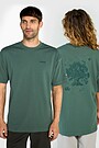 Oversized short sleeve T-shirt 1 | GREEN | Audimas