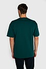 Oversized short sleeve T-shirt 4 | GREEN | Audimas