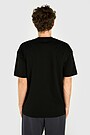 Short sleeves cotton T-shirt Control the Court! 4 | BLACK | Audimas