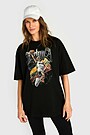 Short sleeves cotton T-shirt Nation of Basketball 3 | BLACK | Audimas