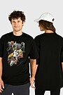 Short sleeves cotton T-shirt Nation of Basketball 1 | BLACK | Audimas