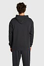 Cotton French terry hoodie 2 | GREY | Audimas
