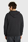 Cotton French terry full-zip hoodie 2 | GREY | Audimas