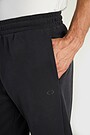 Cotton French terry sweatpants 3 | GREY | Audimas