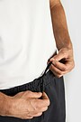 Cotton French terry sweatpants 4 | GREY | Audimas