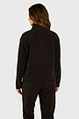 Fleece half-zip sweatshirt 3 | BROWN | Audimas