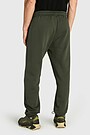 Cotton fleece sweatpants 5 | BROWN | Audimas