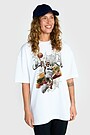Short sleeves cotton T-shirt Path to Victory 2 | WHITE | Audimas