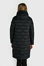 Coat with synthetic insulation 3 | BLACK | Audimas