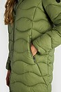 Coat with synthetic insulation 4 | GREEN | Audimas