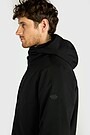 Synthetic insulation coat 4 | BLACK | Audimas