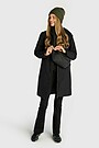 Synthetic insulation coat 1 | BLACK | Audimas