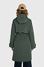 Softshell fabric coat 3 | GREEN | Audimas